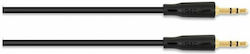QED 3.5mm Jack Cable 3.5mm Male - 3.5mm Male Black 1.5m QE8124
