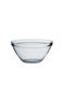 Bormioli Rocco Pompei Servierschüssel Rund Glas Transparent mit Durchmesser 17cm 6Stück