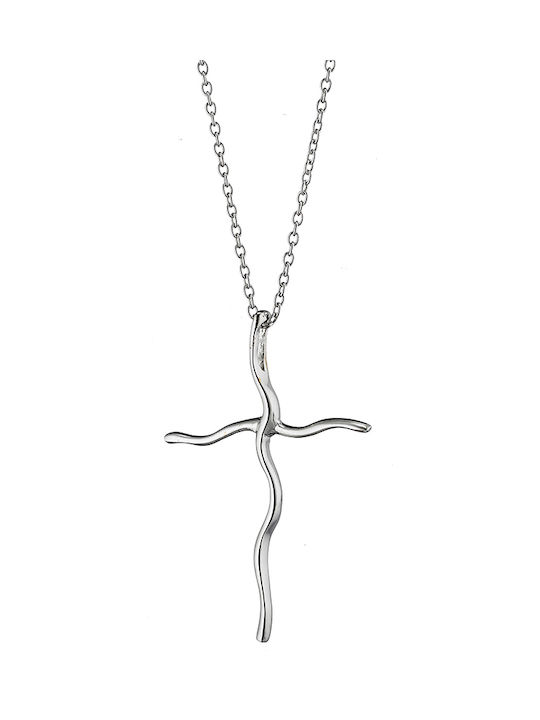 Oxzen Cross from Silver with Chain