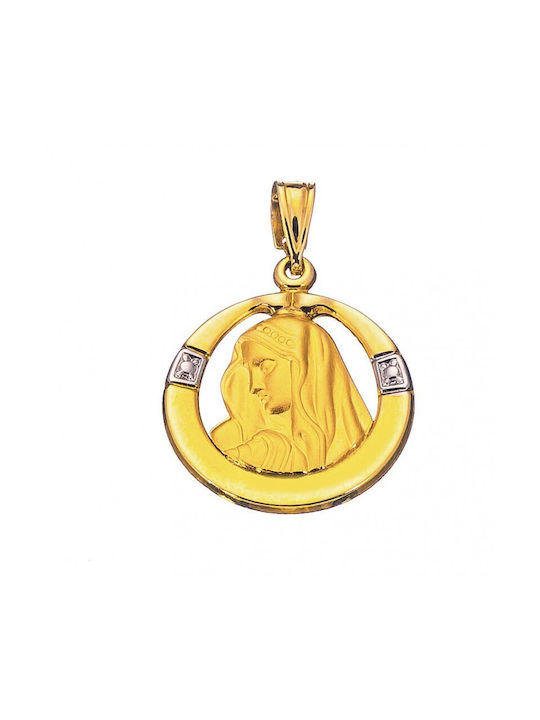 14 Carat gold amulet PA129 14 Carat gold amulet