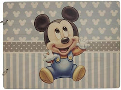Mickey Mouse Βιβλίο Ευχών με θέμα Mickey Mouse από Ξύλο