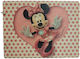 Minnie Mouse Guest Book with Minnie Mouse Theme Made of Wood