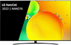 LG Smart Τηλεόραση 65" 4K UHD QNED 65NANO766QA HDR (2022)