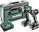 Metabo 685194000 Set Drill Driver & Impact Screwdriver 18V with 2 Batteries 4Ah - 2Ah and Case