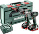 Metabo 2.1.15 Set Impact Drill Driver & Impact Screwdriver 18V with 2 5.5Ah Batteries and Case