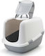 Nobby Nestor Cat Toilet Closed Gray L56 x W38.5 x H38.5cm