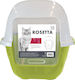M-Pets Rosetta Cat Toilet Closed Green L50 x W4...