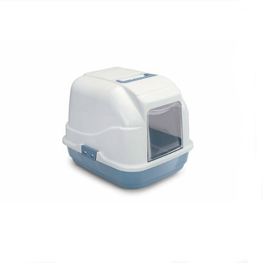 Imac My Cat Cat Toilet Closed Light Blue L50 x W40 x H40cm