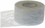 LACE RIBBON 5CMX20M (WHITE)