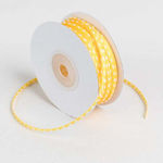 RIBBON 3MMX45M WHITE GAUZE (YELLOW)