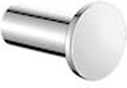 Sanco Twist Single Wall-Mounted Bathroom Hook ​3x4cm Silver