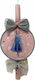 Osterkerze Gefroren Runde Beduftete und Handgefertigte 30cm Rosa