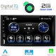 Digital IQ Car Audio System 2DIN (Bluetooth/USB/AUX/WiFi/GPS/Apple-Carplay/CD) with Touch Screen 6.5"