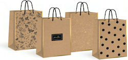Exas Paper Kraft Златна Чанта (Различни Дизайни/Цветове) Exas Paper Kraft Златна Чанта (Различни Дизайни/Цветове)
