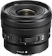 Sony Crop Φωτογραφικός Φακός 10-20mm f/4 PZ G Ultra-Wide Zoom για Sony E Mount Μαύρος