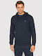 Sweatshirt with Hood Navy Blue
