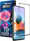 Crong 7D Nano Flexible 0.3mm Full Face Tempered Glass Μαύρο (Redmi Note 10 5G / Poco M3 Pro)