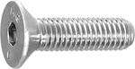 Allen Screw Inox DIN 7991 with Diameter M4 and Length 30mm