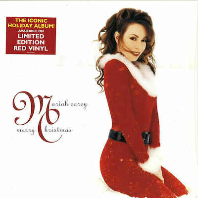 Mariah Carey Merry Christmas LP Rot Vinyl