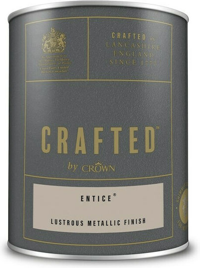 Crown Χρώμα ENTICE 1.25lt Γκρι Μπεζ\entice Ματ