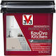 V33 Χρώμα Δαπέδων Καφέ 750ml 121656