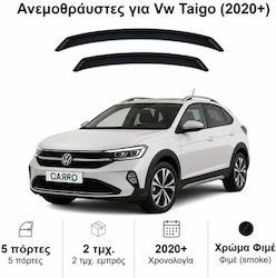 Heko Set Car Windbreakers Front Dark Fime for Volkswagen Taigo 5D 2020+ 2 Pieces Heko Set Car Windbreakers Front Dark Fime for Volkswagen Taigo 5D 2020+ 2 Pieces