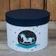 PAPER BOX 20X15CM CAROUSEL WHITE BLUE