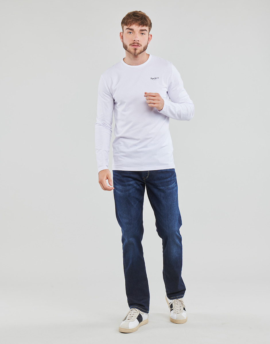 Pepe Jeans Doug Herren Jeans Latzhose Denim PM230078-000
