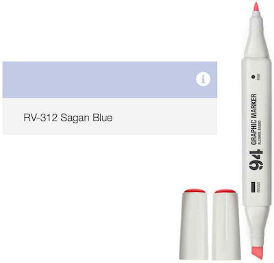 MTN 94 Graphic Marker - RV-312 Sagan Blue