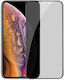 5D Full Glue Privacy Matte Full Face Tempered Glass Black (iPhone 12 Pro Max)