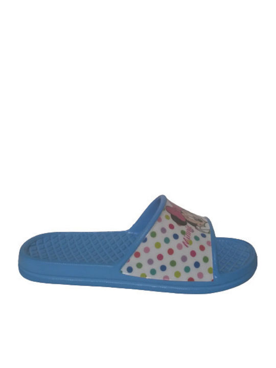 Disney Kids' Slides Minnie Light Blue