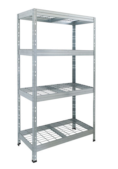 AR Shelving Ραφιέρα Dexion 120x45x180εκ. με 4 Ράφια Συνολικής Αντοχής 1200kg