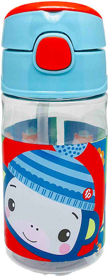 Fisher Price Παιδικό Παγούρι Πλαστικό με Καλαμάκι 350ml