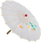 Chinese Umbrella Carnival Umbrella White