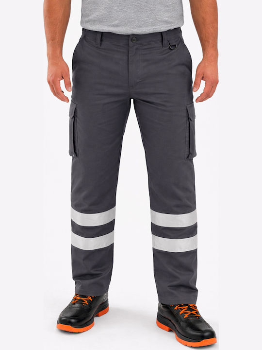 Axon Pantaloni De Lucru Reflectorizanți Gri Cla...