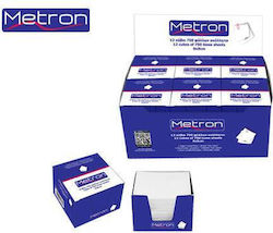 750 LEAF CUBE NEEDLE-PUNCHED PAPER METRON