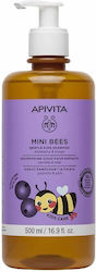 Apivita Hipoalergenic Șampon și gel de duș pentru copii Șampon Mini Bees cu Miere în formă de gel 500ml