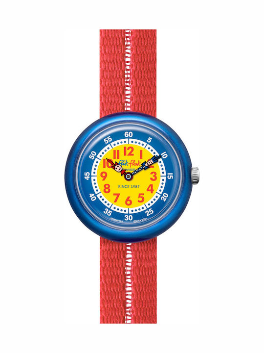 FlikFlak Παιδικό Ρολόι 33mm Κόκκινο