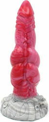 Kiotos Monstar Dildo Beast 26 Realistic Silicone Dildo with Scrotum & Suction Cup Red 22.5cm