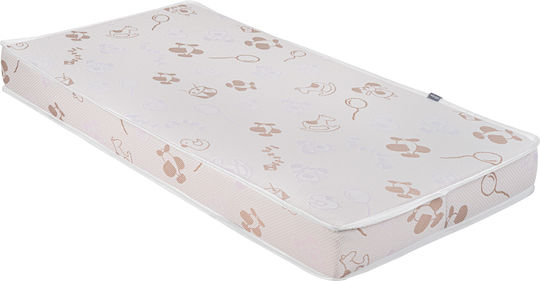 Kikka Boo Στρώμα Κούνιας Memory Comfort Horses με Memory Foam 60cmx120cmx12cm