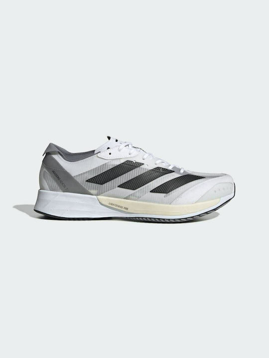 Adidas Adizero Adios 7 Ανδρικά Αθλητικά Παπούτσια Running Cloud White / Core Black / Grey Three