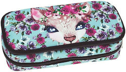 Back Me Up Pencil Case with 2 Compartments Multicolored