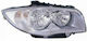 Depo Предни светлини за BMW Серия 1 2004-2011 1бр
