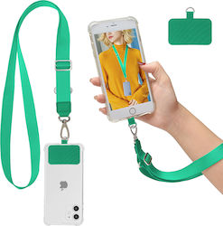Sonique Lanyard Neck Strap for Mobile Turquoise