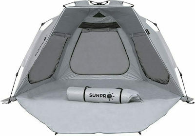 Sunpro Beach Tent with Automatic Mechanism Gray