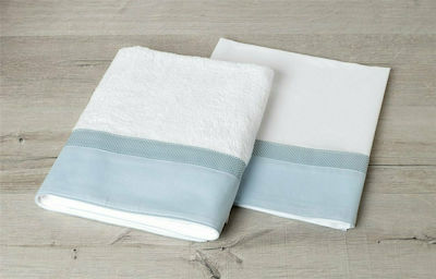 New Life Baptism Towel Set Λευκό