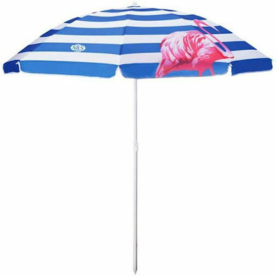 Nils NC7811 Beach Umbrella Diameter 1.8m Blue