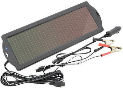 Încărcător solar Bateriile auto 1.8W 12V (07168)