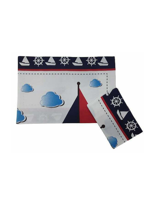 Beboulino Kids Cotton Pillowcase Set 20x30cm White