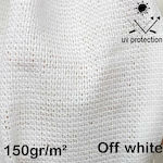 Dalimond Shade Net on Roll White 4m 150gr/m² Price/m²